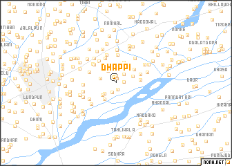 map of Dhappi