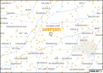 map of Dhapsari