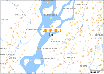 map of Dhapwāli