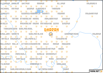 map of Dhārām