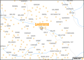 map of Dharana
