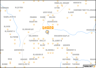 map of Dhara