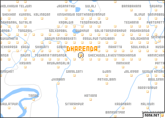 map of Dharenda