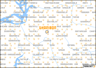 map of Dhāribon