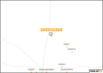 map of Dhariigada