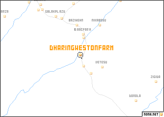 map of D. Haring Weston Farm