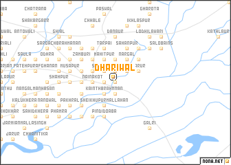 map of Dhārīwāl