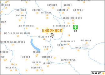 map of Dharkhar