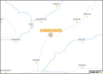 map of Dhār Khurd