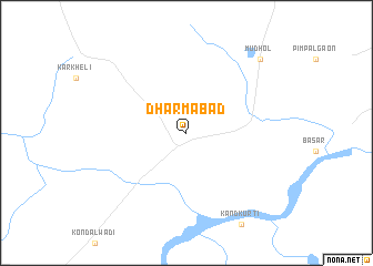 map of Dharmābād