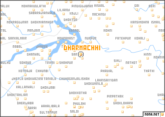 map of Dhar Māchhi