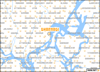 map of Dharmadi