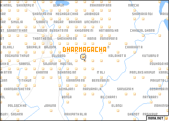 map of Dharma Gācha