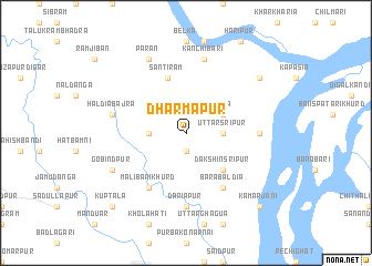 map of Dharmapur