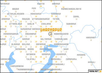 map of Dharmapur