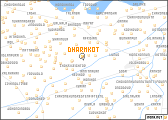 map of Dharmkot