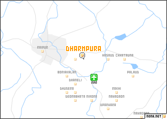 map of Dharmpura