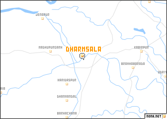 map of Dharmsāla