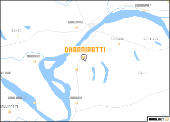 map of Dharnīpatti