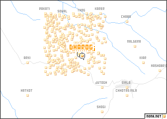 map of Dharog