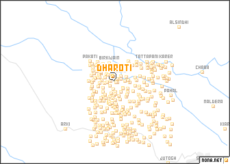 map of Dharoti