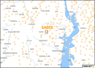 map of Dharo