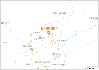 map of Dharson