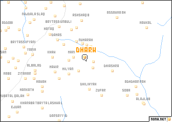 map of Dharw