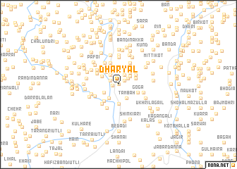 map of Dharyāl