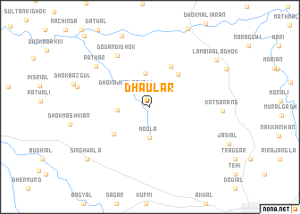 map of Dhaular