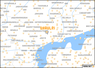 map of Dhaulri