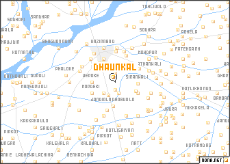 map of Dhaunkal