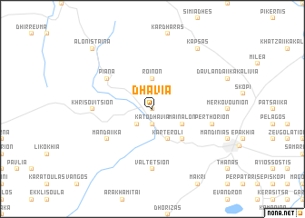 map of Dhaviá