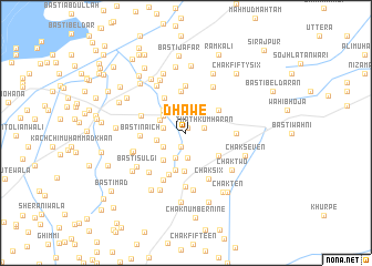 map of Dhāwe