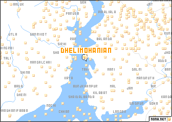 map of Dheli Mohāniān