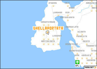 map of Dhellaportáta