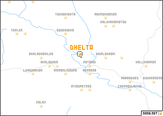 map of Dhélta