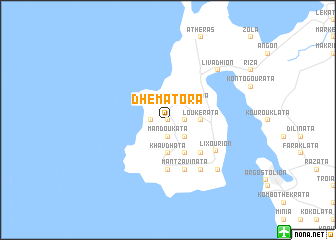 map of Dhematorá