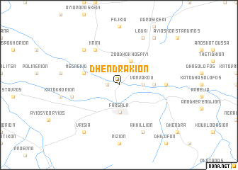 map of Dhendrákion
