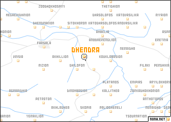 map of Dhéndra