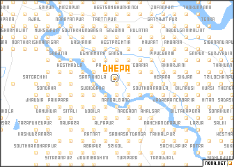 map of Dhepa