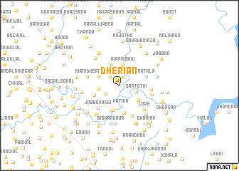 map of Dheriān