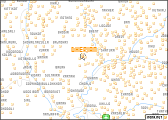 map of Dheriān