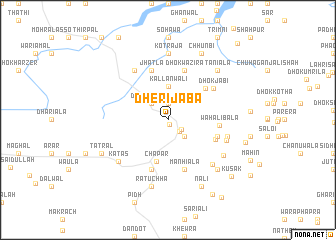map of Dheri Jāba