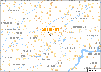 map of Dherikot