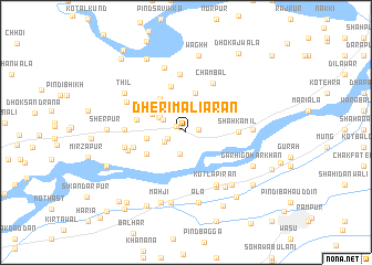 map of Dheri Maliārān