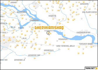 map of Dheri Miān Ishāq