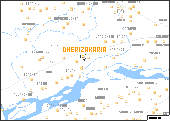 map of Dheri Zakaria