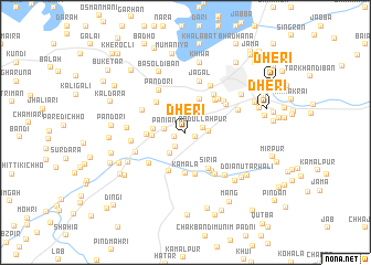 map of Dheri