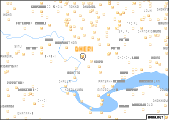 map of Dheri